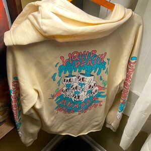 Liquid Death Hooded Zip-Up